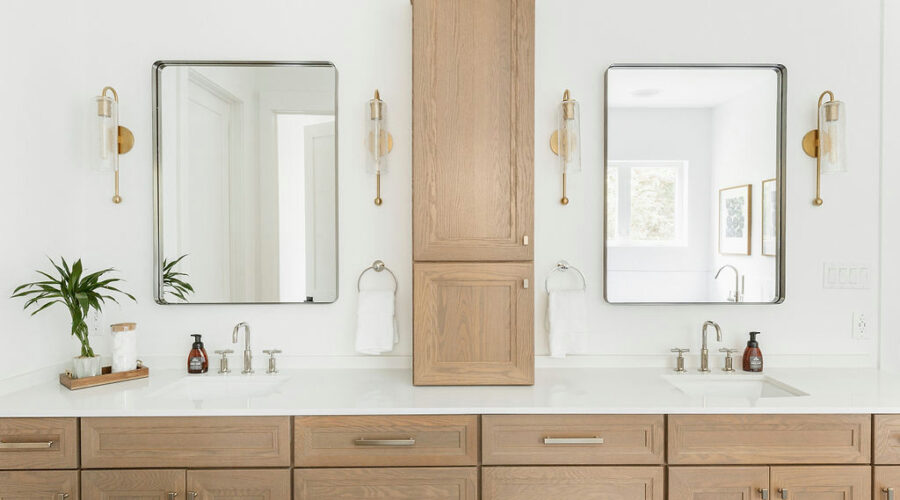 Best Wood Choices for Bathroom Cabinetry & Vanities